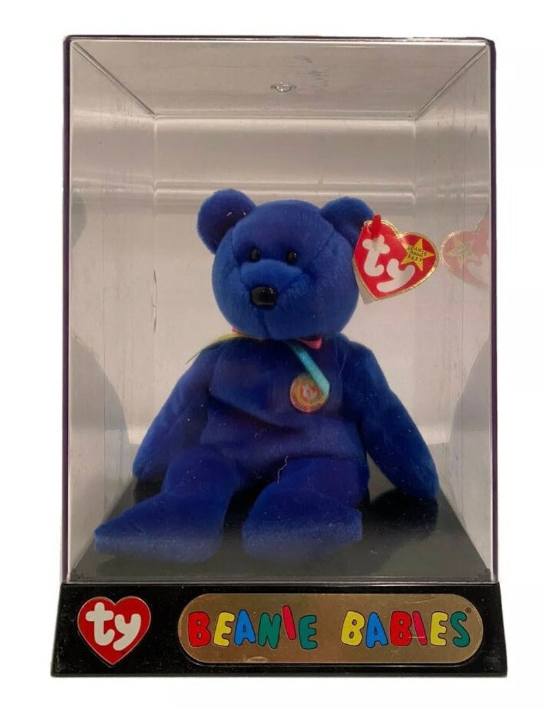 Ty Beanie Babies Clubby With the Original Collector Box Etsy