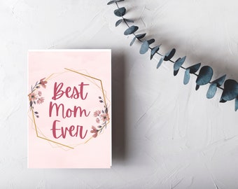 Best Mom Ever Grußkarte