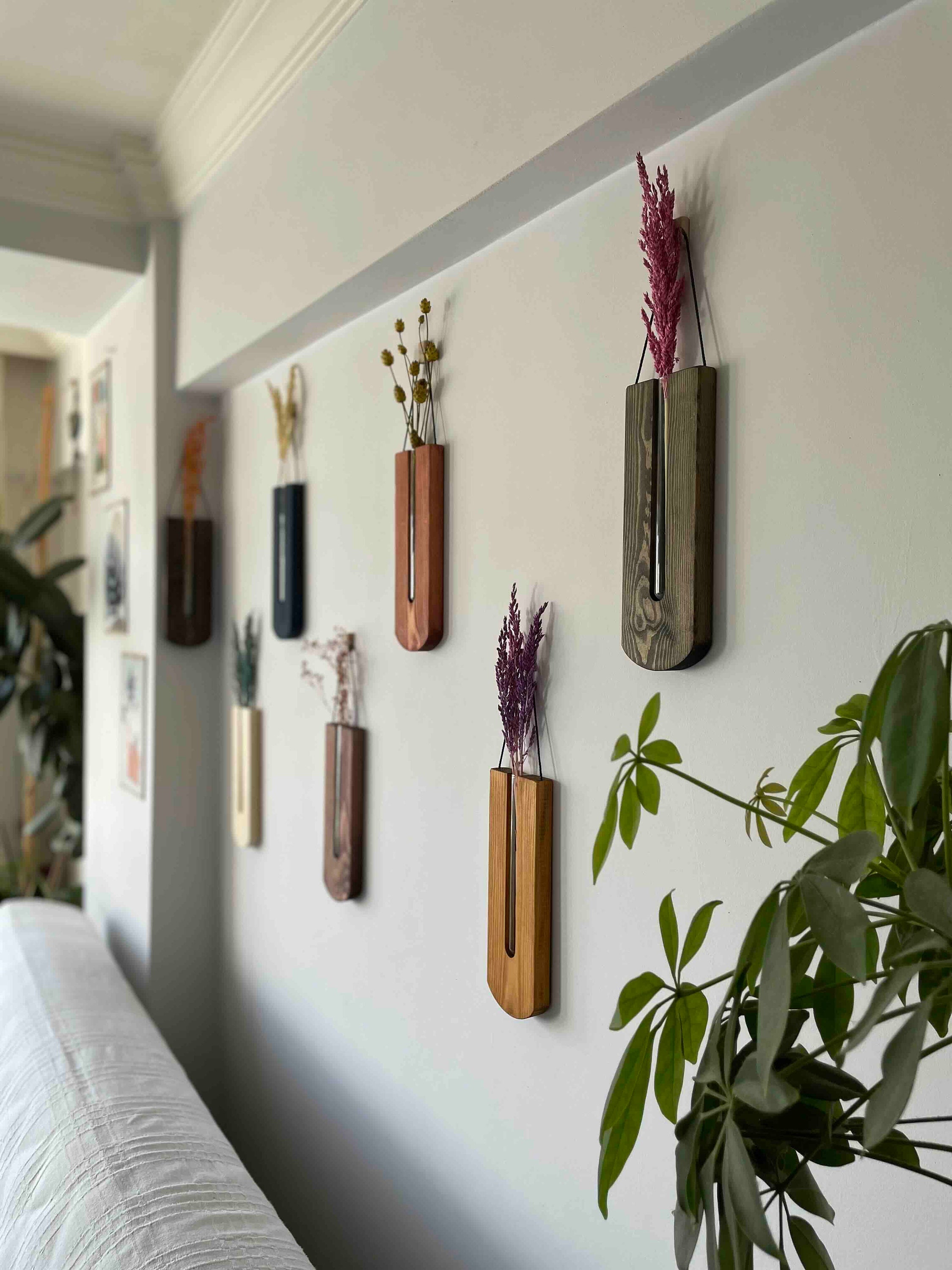 Flowers Wooden Wall Decor