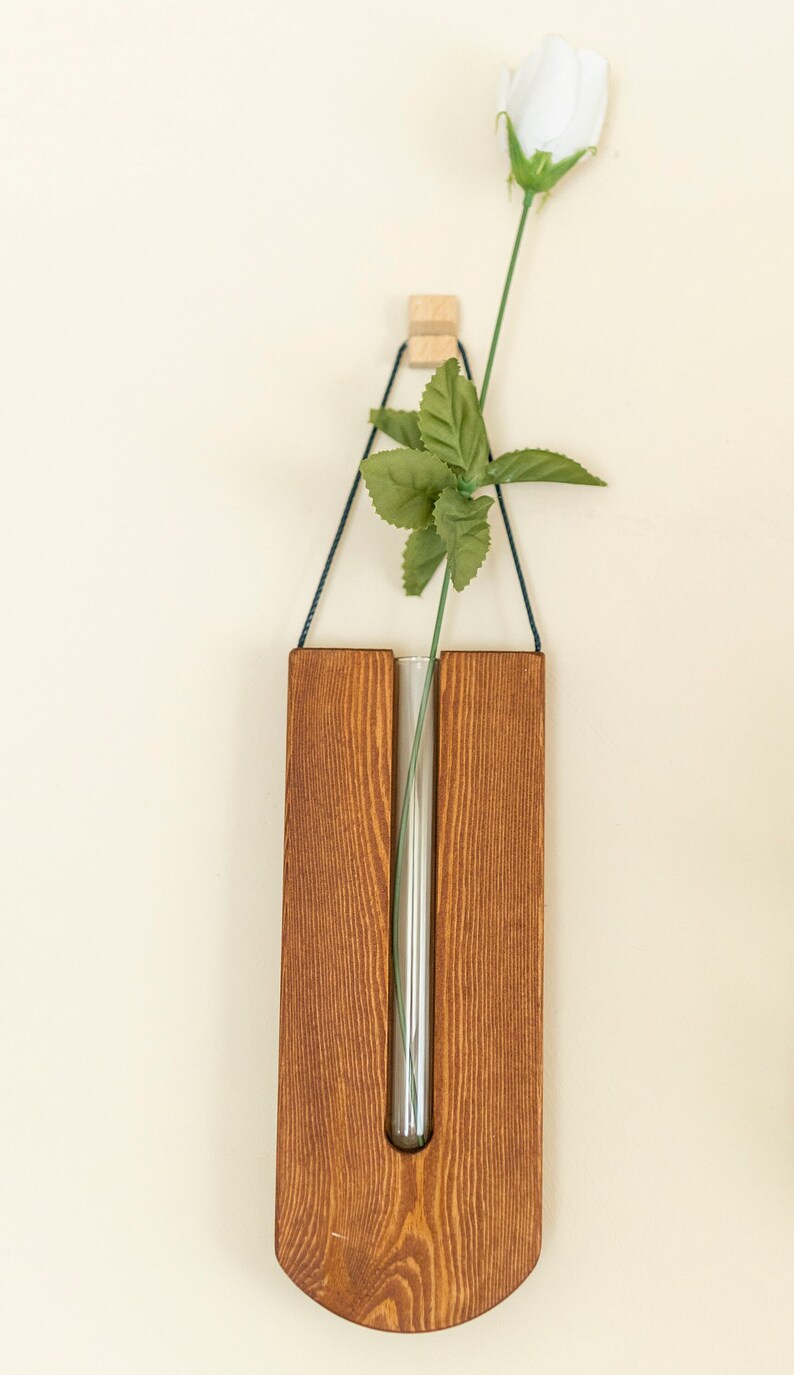 Wooden Wall Planter Wooden Wall Vases for Flowers Wood Wall Etsy Canada