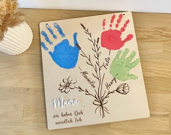 Mother's Day gift | Make a Mother's Day gift | Handprints | Gift for grandma | DIY |