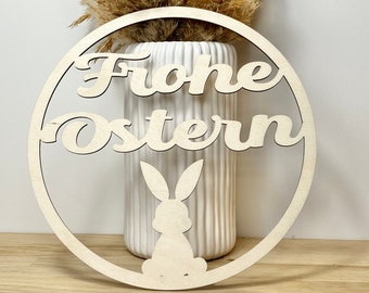 Door sign "Happy Easter" | Easter pendant | Easter decoration | Easter | wooden sign