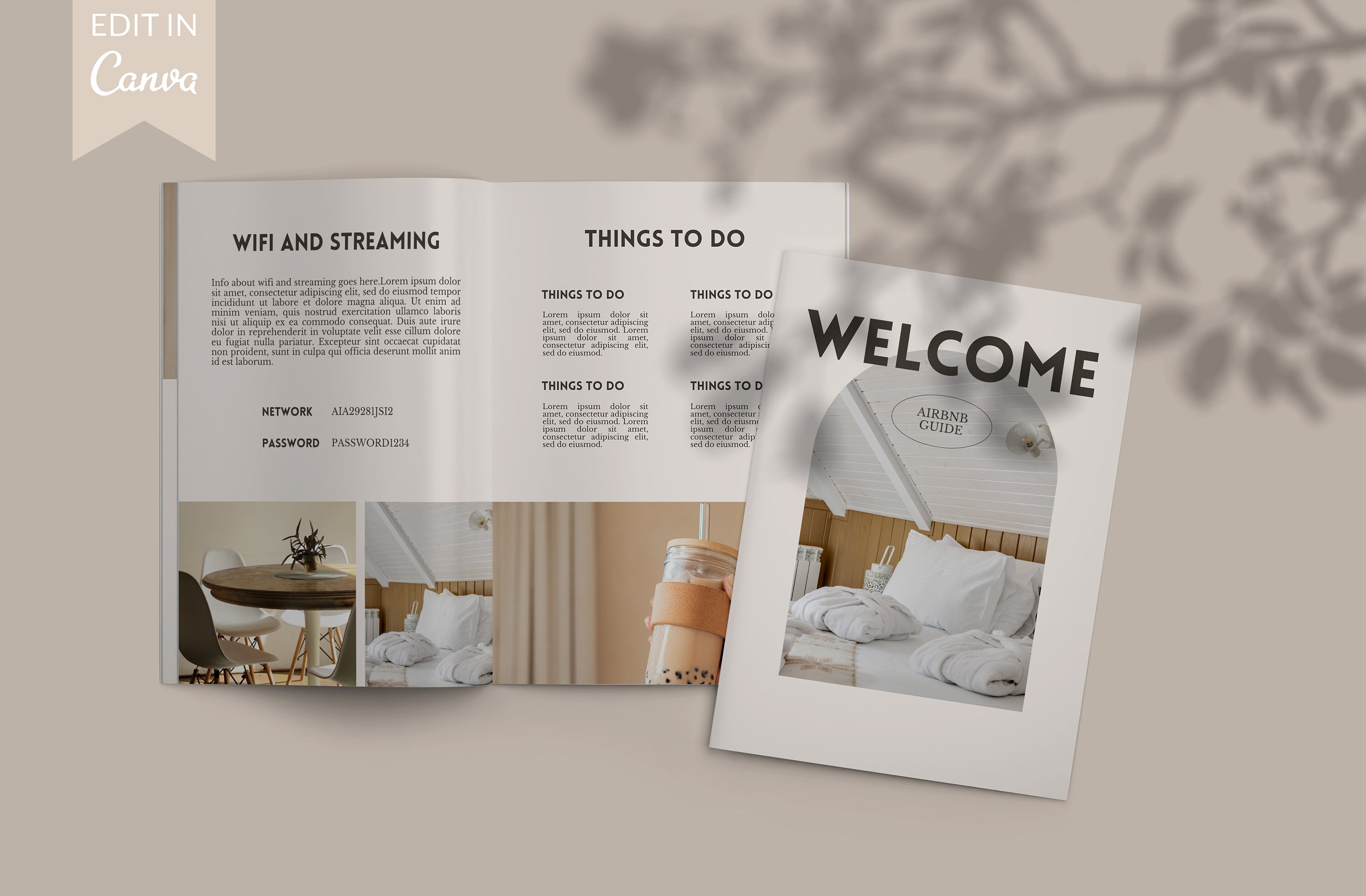 Airbnb Guidebook Airbnb House Manual Airbnb Welcome Book - Etsy