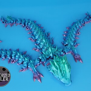 Jellyfish Dragon , CInderwing, Toy Dragon, Halloween Sale, Articulated Toy, Fidget Toy