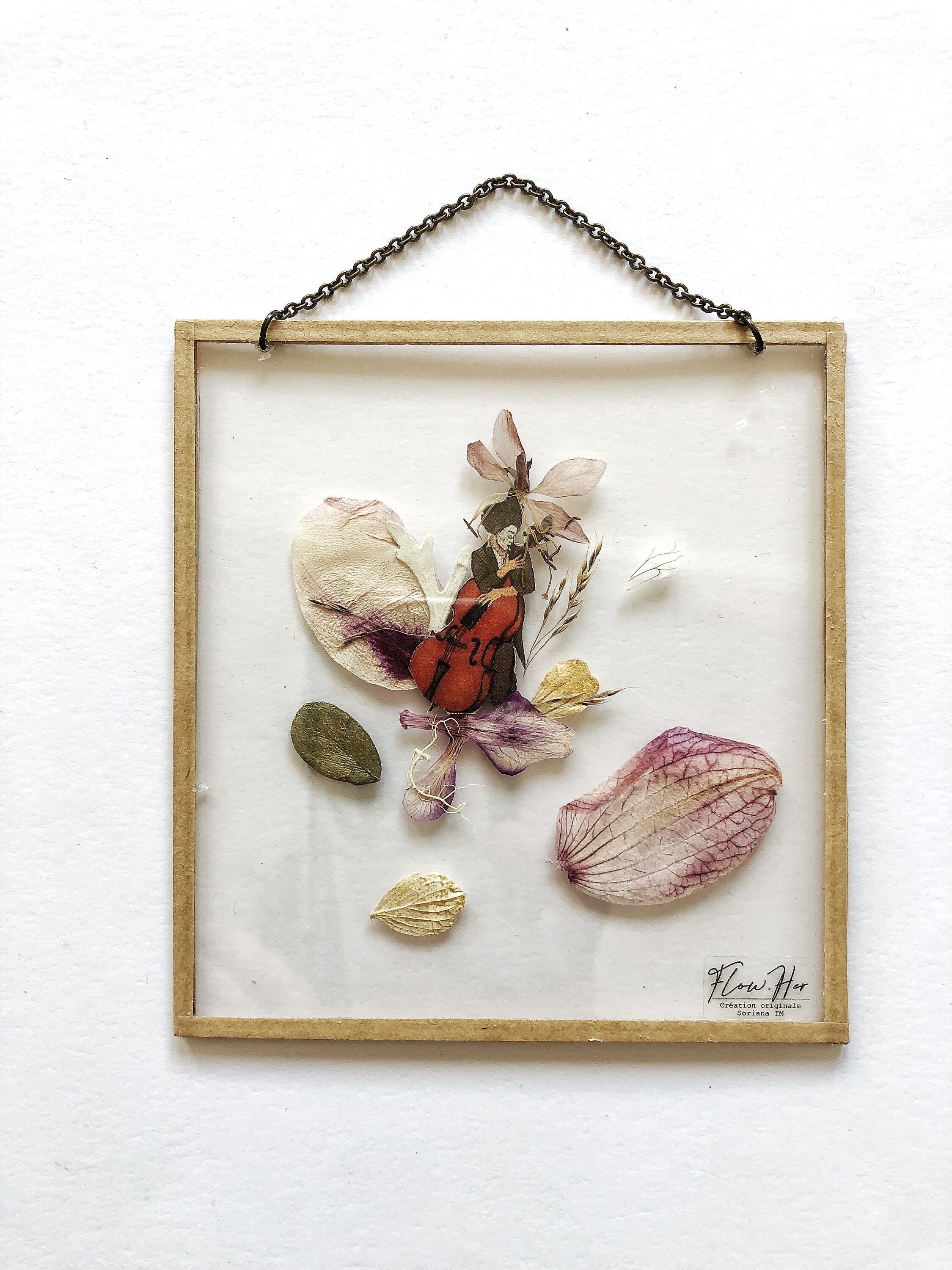 Cadre Fleuri Poétique