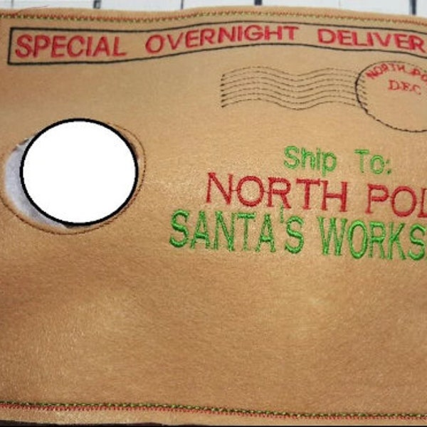 ENVELOPE - Have your Elf friend travel in style back & forth to the North Pole - Personalizable