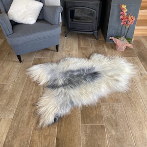 Premium Straight Wool Sheepskin Eco-Tanned Natural Colors Icelandic SS-1-160