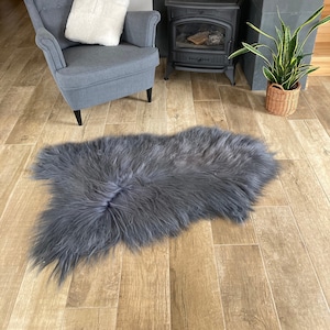 Dyed Ginger Icelandic Sheepskin Rug SS-1-230