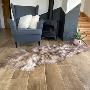 Natural Icelandic Sheepskin Double Rug SS-2-10