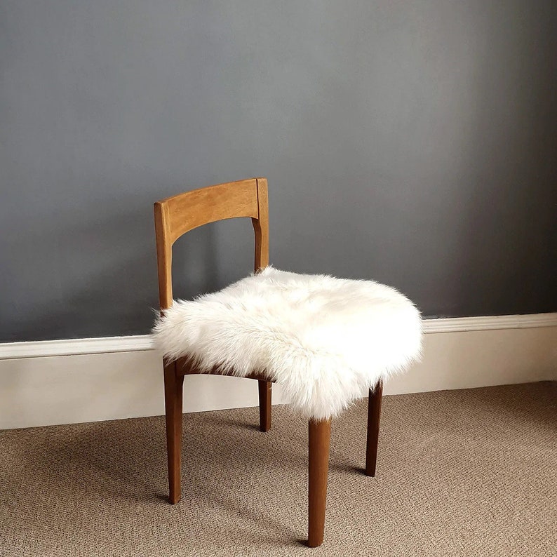 British Sheepskin Seat Pads White Best Quality Natural Soft Wool Etsy