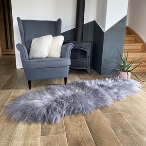 Double Dyed Sheepskin Icelandic Long Wool SS-2-7