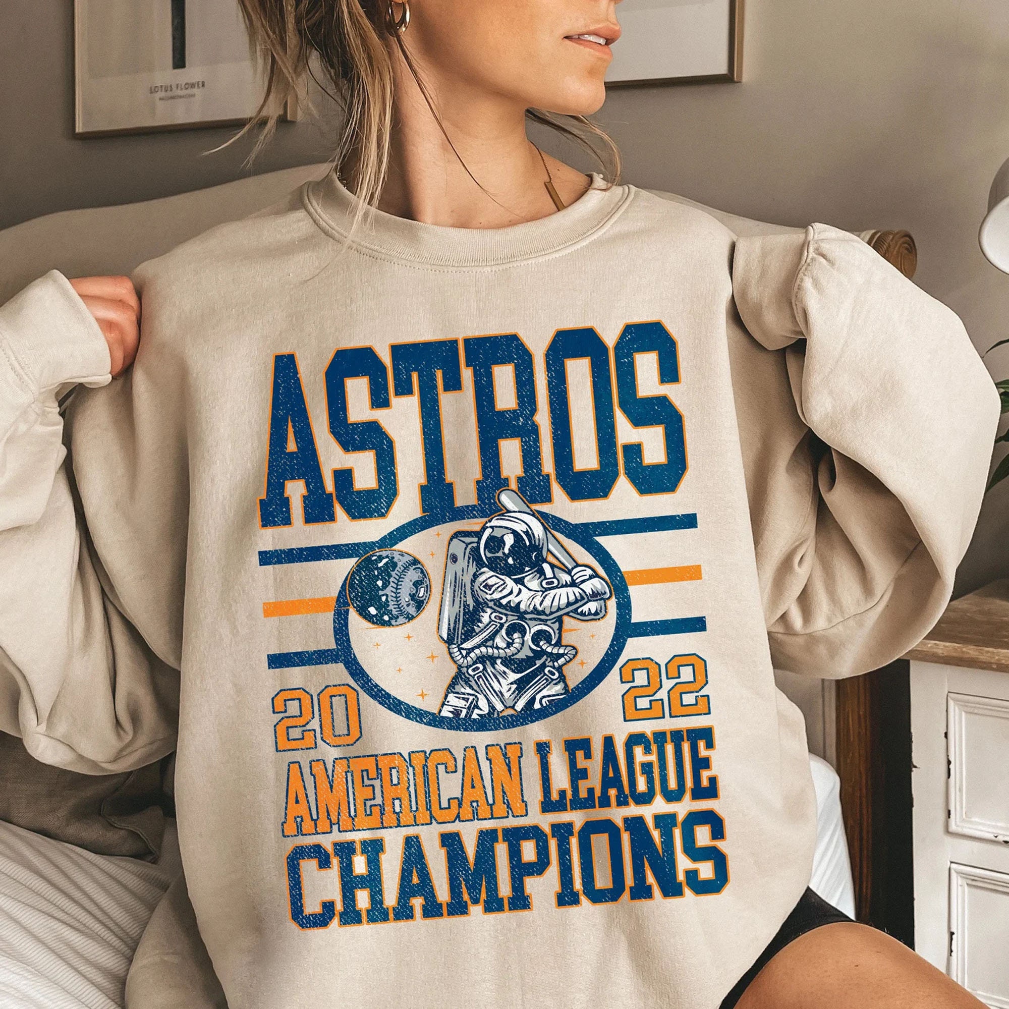Vintage Astros Ball est 1962 Sweatshirt