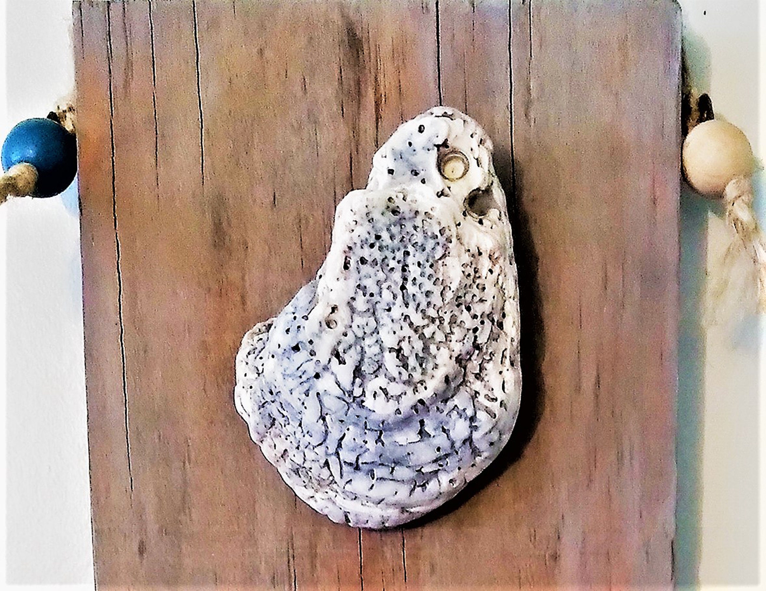 Wooden Wall Art, Wood Plank Wall Art, Coastal Wood Plaque, Oceanfront Decor, Wooden Coastal Wall