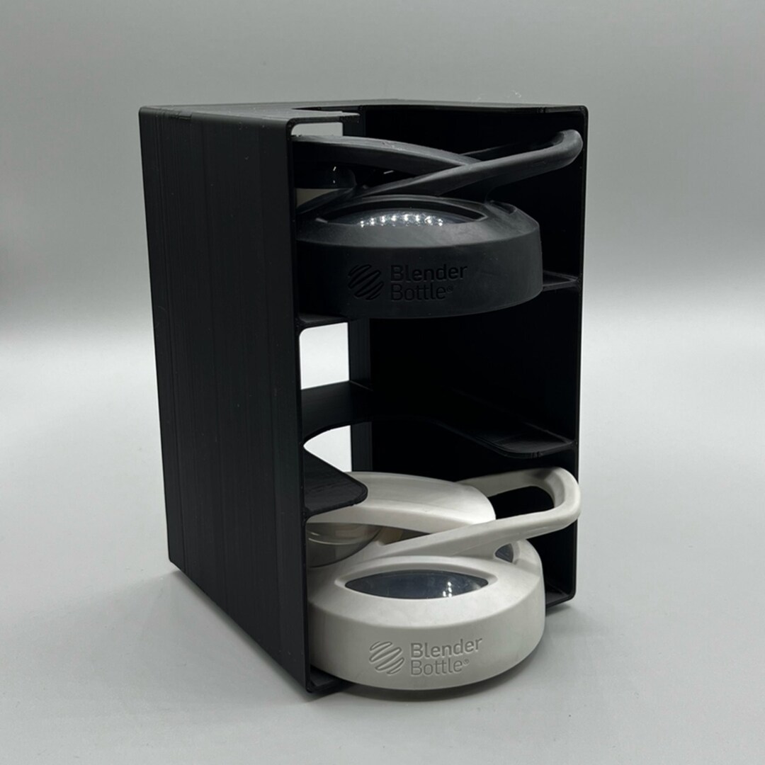 Blender Bottle Lid Storage 3D Printed Lid Storage Rack Storage