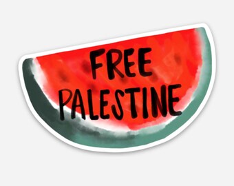 Free Palestine Sticker