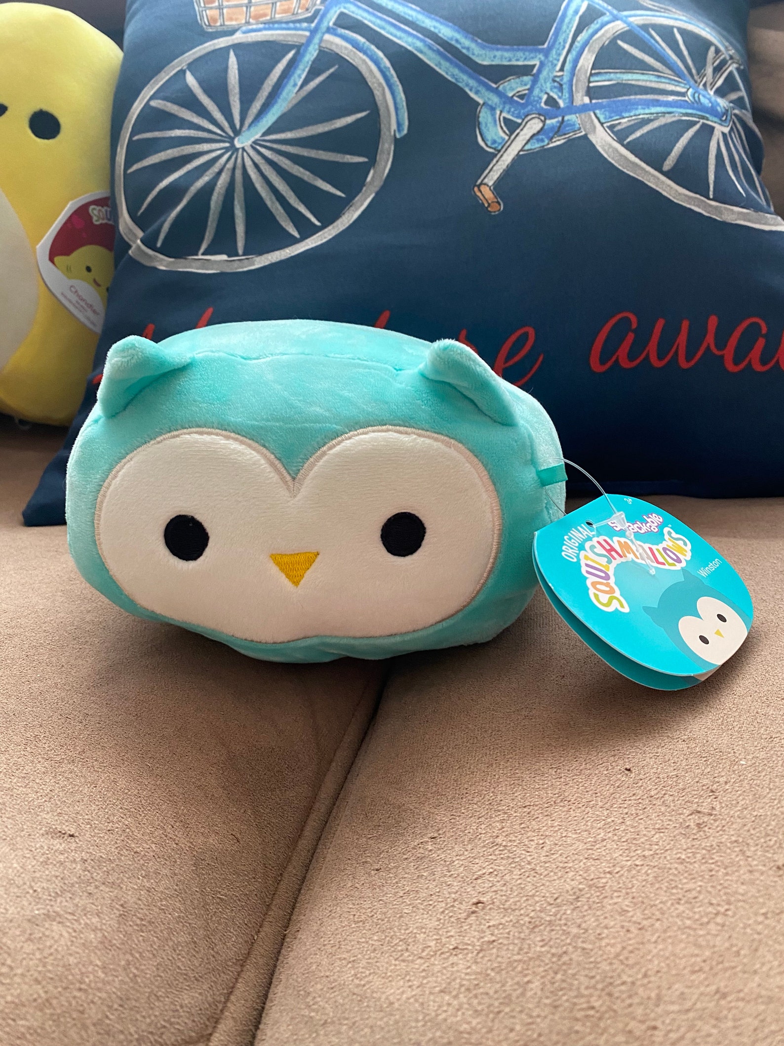 5 Stackable Winston the Owl Squishmallow Etsy