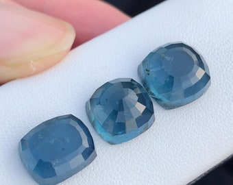 Natural Blue Tourmaline Rosecuts
