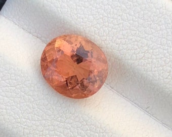2.3 Carats Natural Peach Color Tourmaline Facet