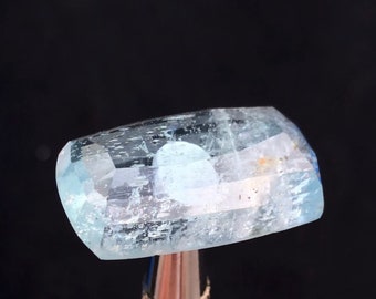 24 Carat Natural Aquamarine Rosecut Gemstone - Pakistan Origin
