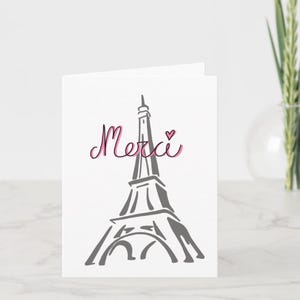 Merci Dankeskarte (leer)