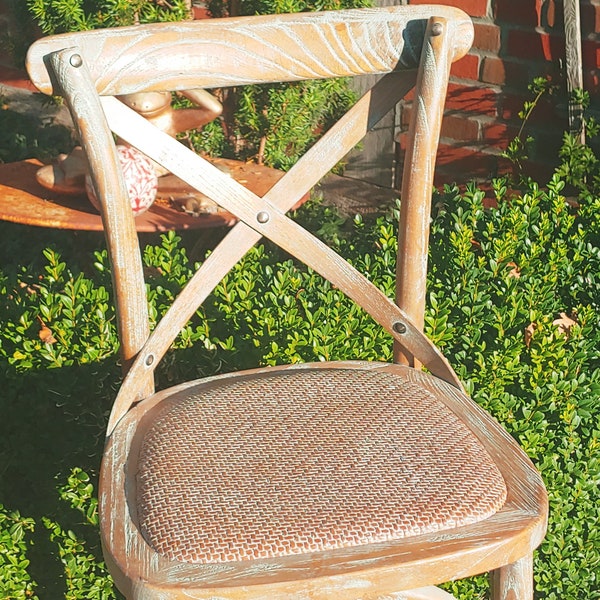 Barhocker Thonet Stil Barstuhl mit Lehne Geflecht