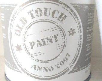 Kreidefarbe "Old Touch paint" pudrig shabby Möbelfarbe innen und aussen pastell Landhaus nachhaltig upcycling skandi living