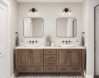 72"-93" Customizable Bathroom Vanity