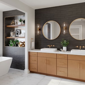 93&quot;-114&quot; Customizable Bathroom Vanity