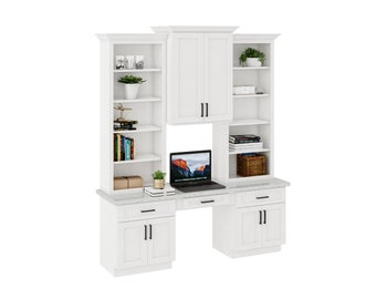 75" Office Desk (75"-78" W/Filler)