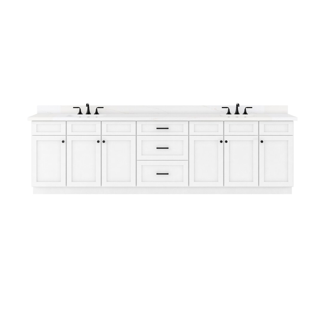 120″ Vanity Combination (120″-123″ Installed) - Etsy
