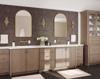 93"-114" Customizable Bathroom Vanity