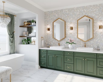 51"-72" Customizable Bathroom Vanity