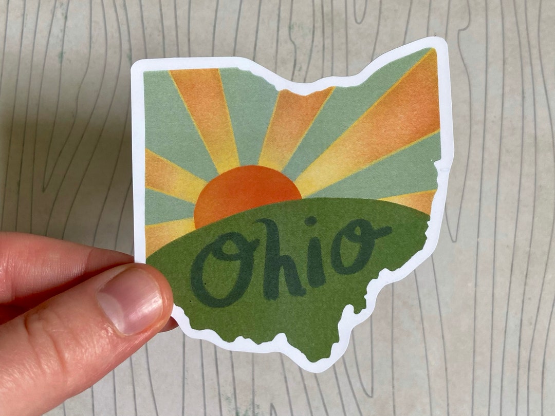 Ohio Sticker | Laptop Sticker | Waterbottle Sticker | Hydroflask ...