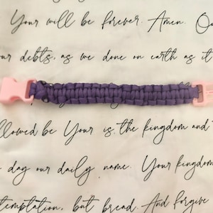 Purple Dream Paracord Bracelet
