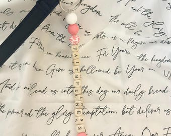 Fun Pink Cup Keychain