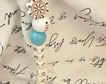 Beloved Lighthouse Keychain with Beach Vibes