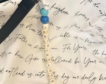 Beach Ask Seek Knock Keychain