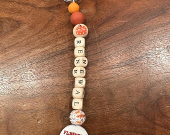 All the Fall Things  Inspiring Keychain