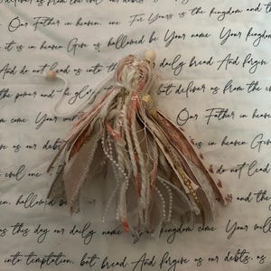 Inspiring Pink Heart Tassel Bookmark