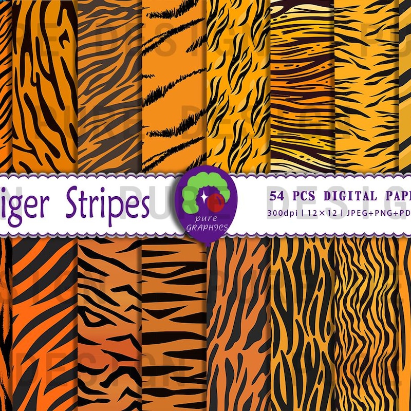 Striped Wallpaper Orange - Etsy