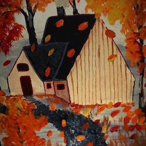 Cabaña de otoño