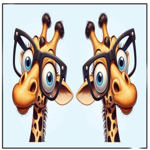 Coupon  étui lunettes Olga la girafe