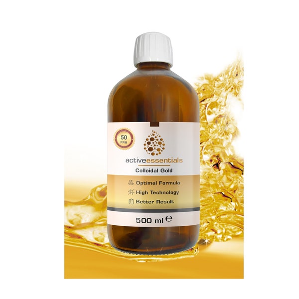 Colloidal Gold   50 ppm 500 ml