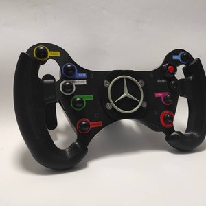 Mercedes AMG GT3 Sim Racing Steering Wheel Add on Type 2