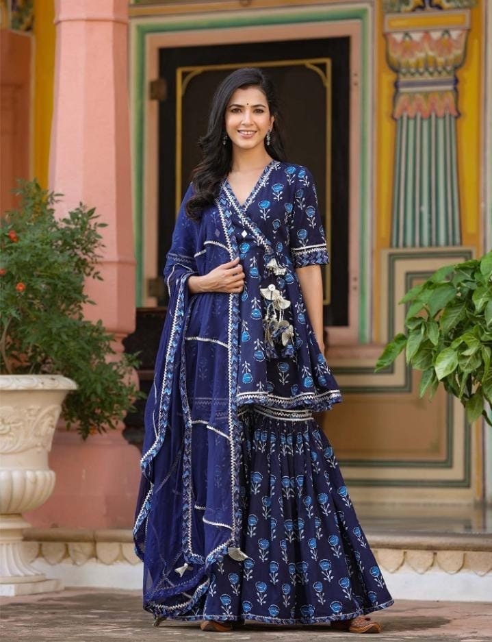 Cotton Sharara Etsy Canada