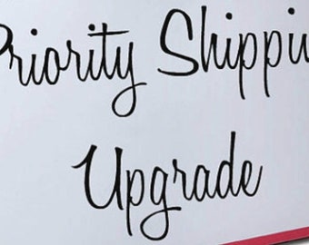 Priority Shipping Upgrade 1-3 days