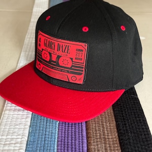 Glory Daze Jiu Jitsu Club - Cassete vermelha - Chapéu Patch