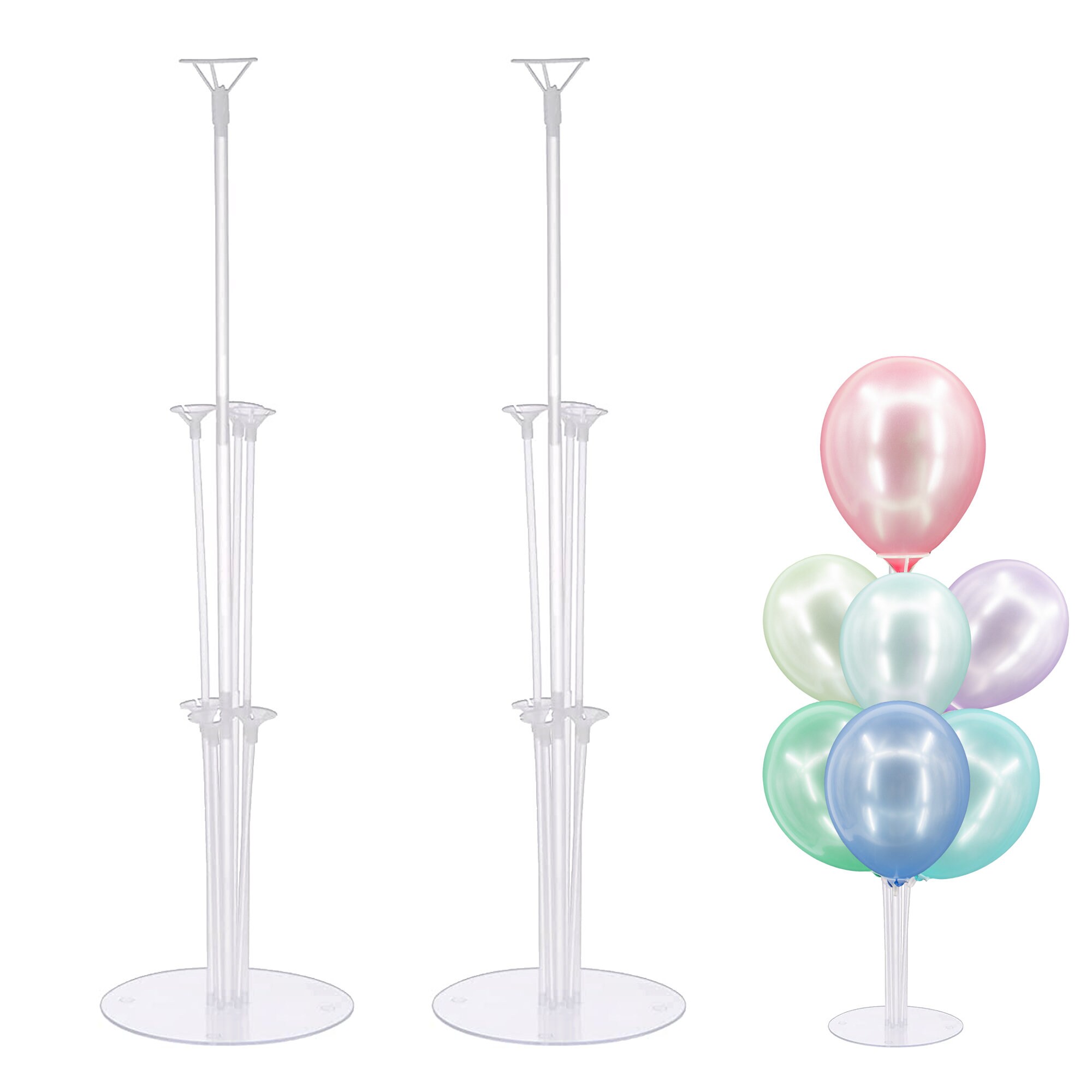 2 4 6sets Table Balloon Stand Kit Balloon Arch Base Support Etsy UK