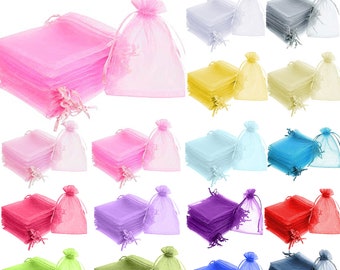 30x40cm ORGANZA GIFT BAGS 25 50 100pcs Wedding Favour Gift Bags Jewellery Pouches Xmas