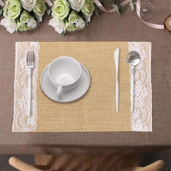 Hessian Placemats Etsy UK